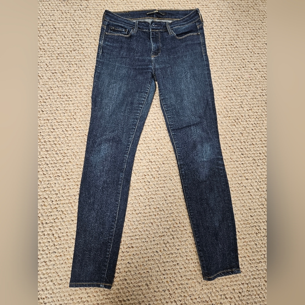 Big Star Jeans Womens 28 Blue‎ Andrea Skinny Dark Wash Mid Rise Skinny Denim